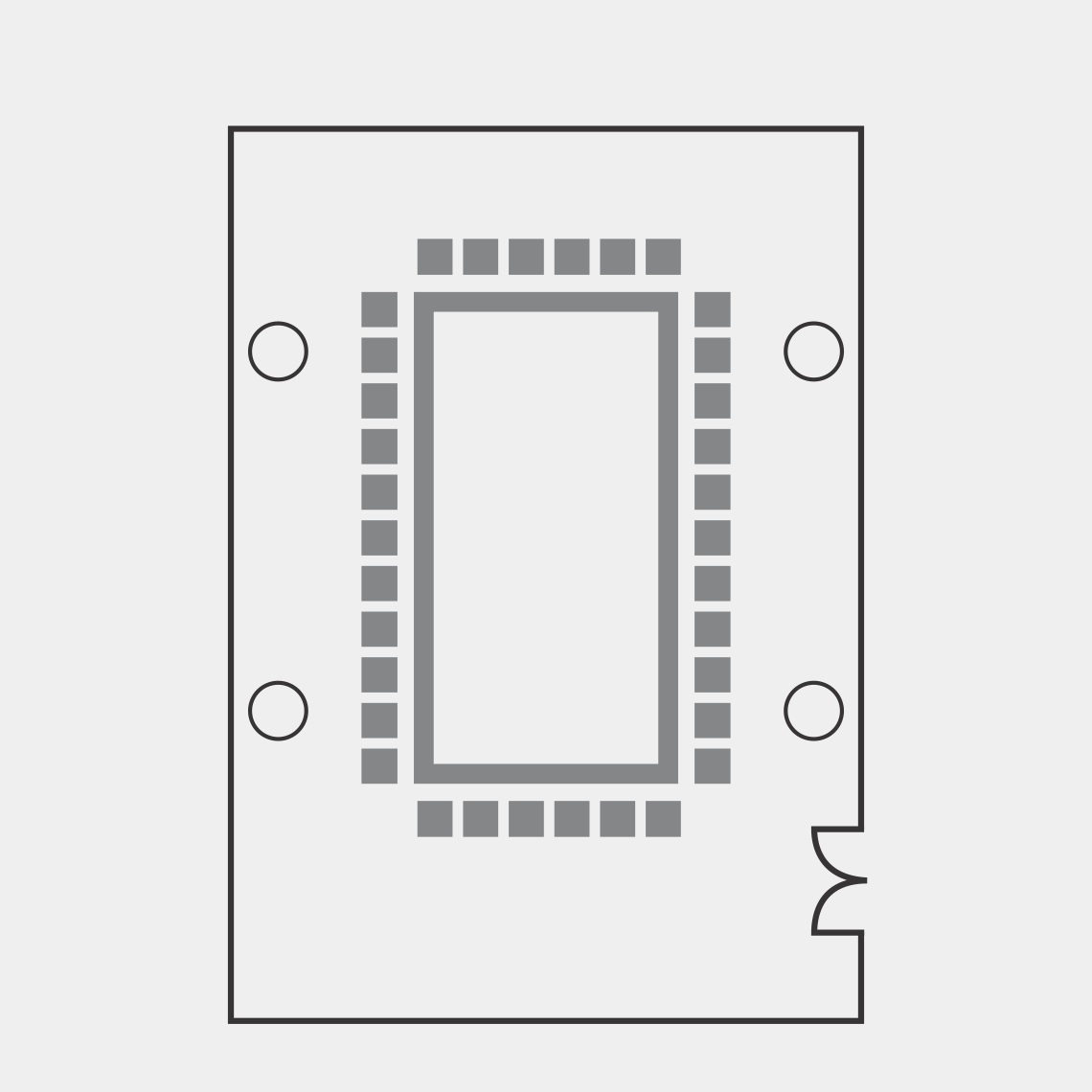 Foto del plano de sala de Eventos forma Imperial